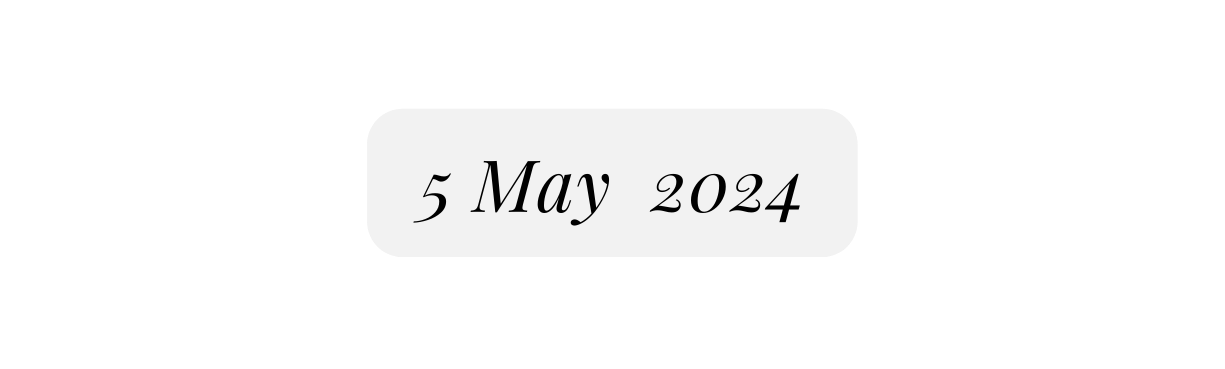 5 May 2024